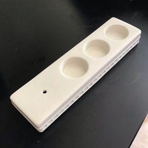 Nora Fleming tea light holder.